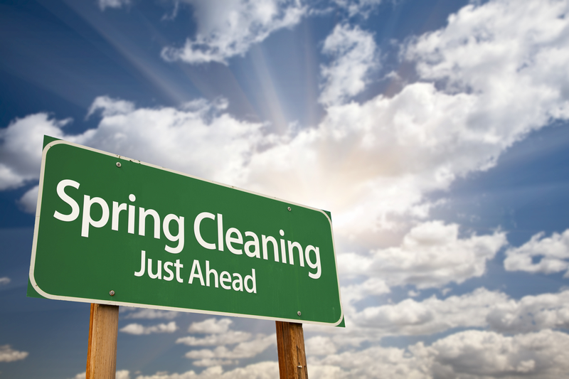 Spring Cleaning sign